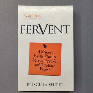 Fervent Priscilla Shirer Women's Prayer Book Spiritual Warfare Softcover War